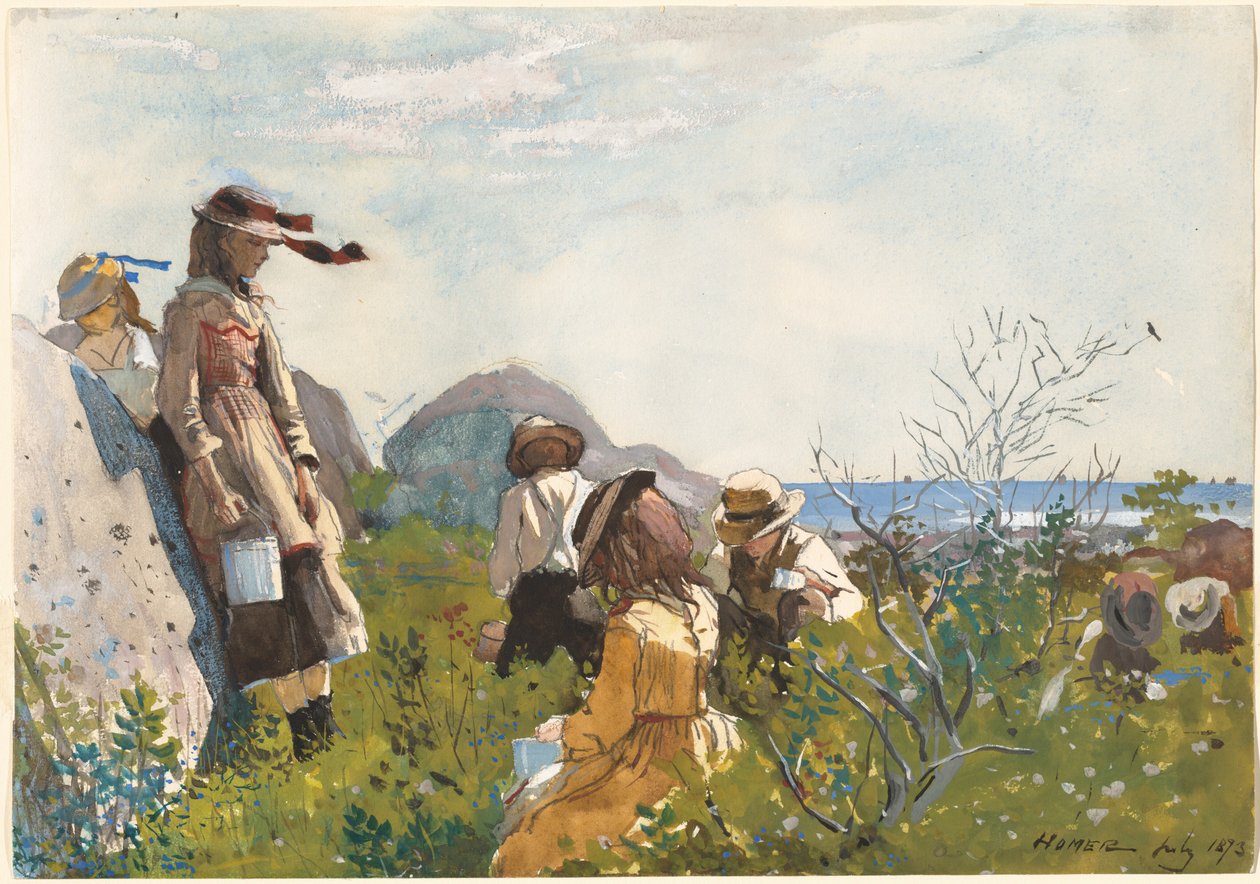 Sběrači bobulí od Winslow Homer
