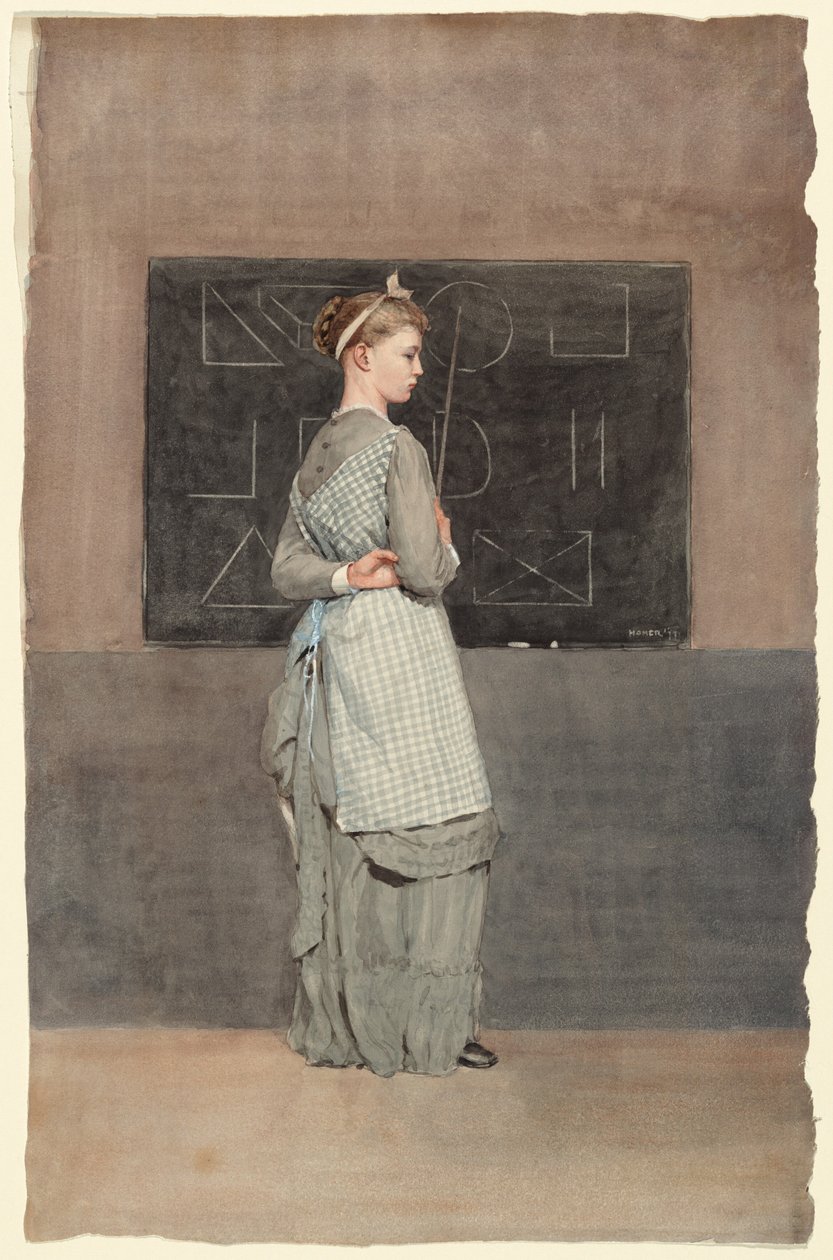 Černá tabule od Winslow Homer