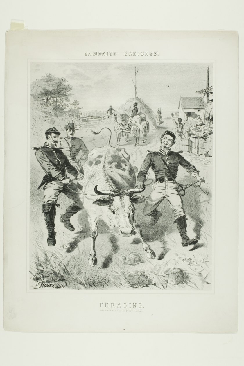Náčrty kampaně: Foraging od Winslow Homer