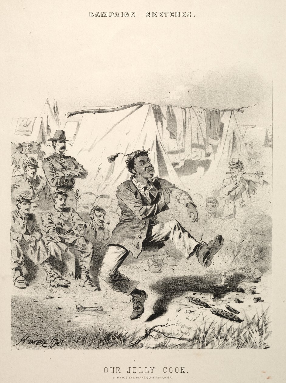 Náčrtky z kampaně: Náš veselý kuchař od Winslow Homer