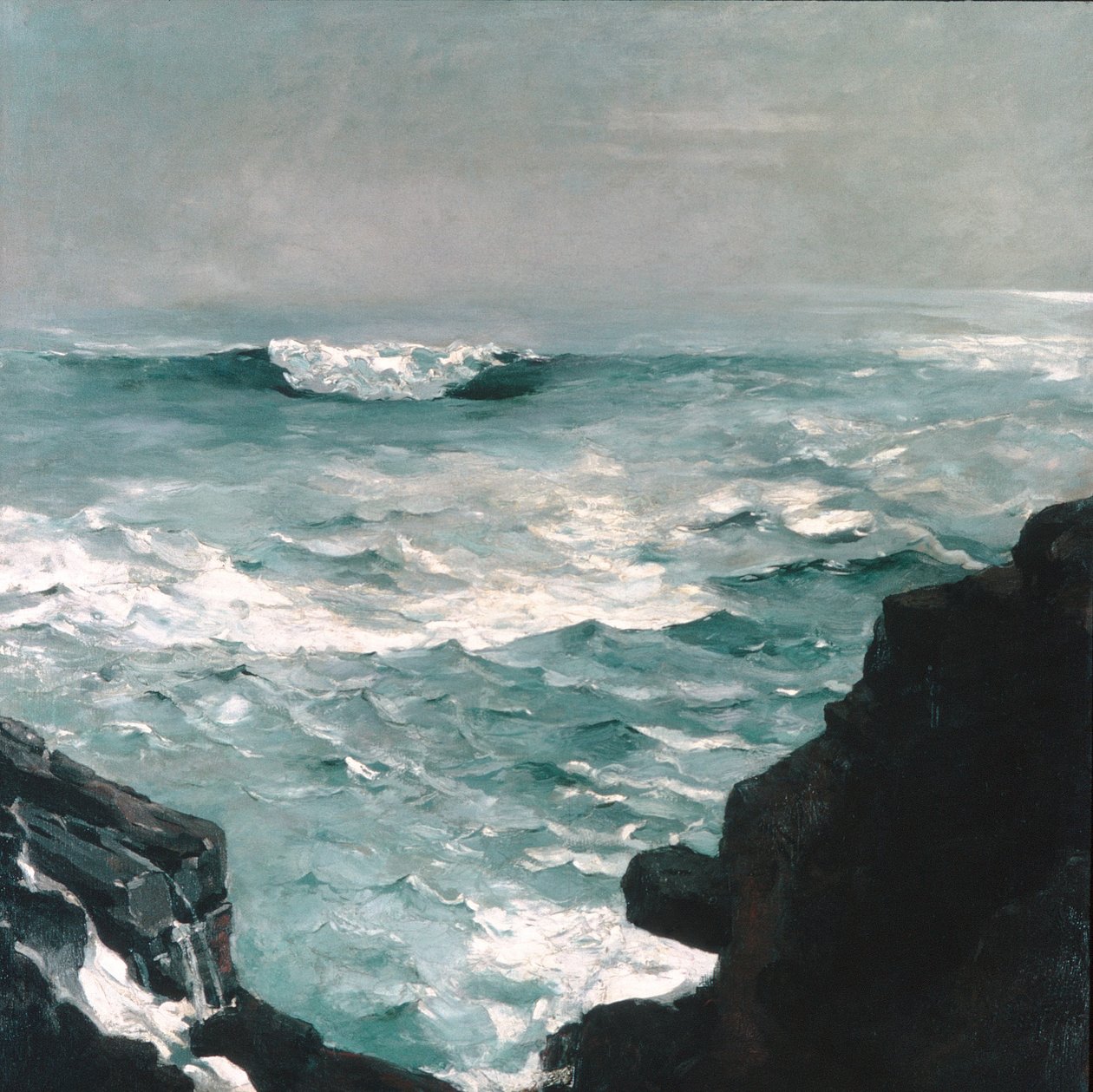 Dělová skála od Winslow Homer