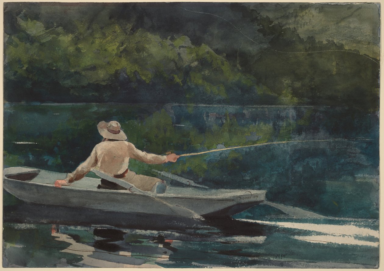 Odlévání, číslo dvě od Winslow Homer