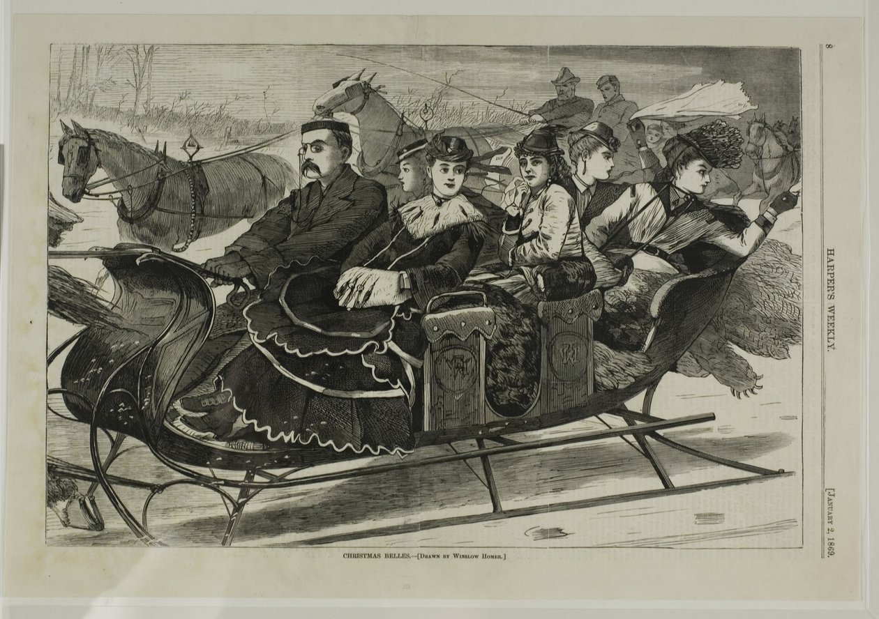 Vánoční zvonky od Winslow Homer