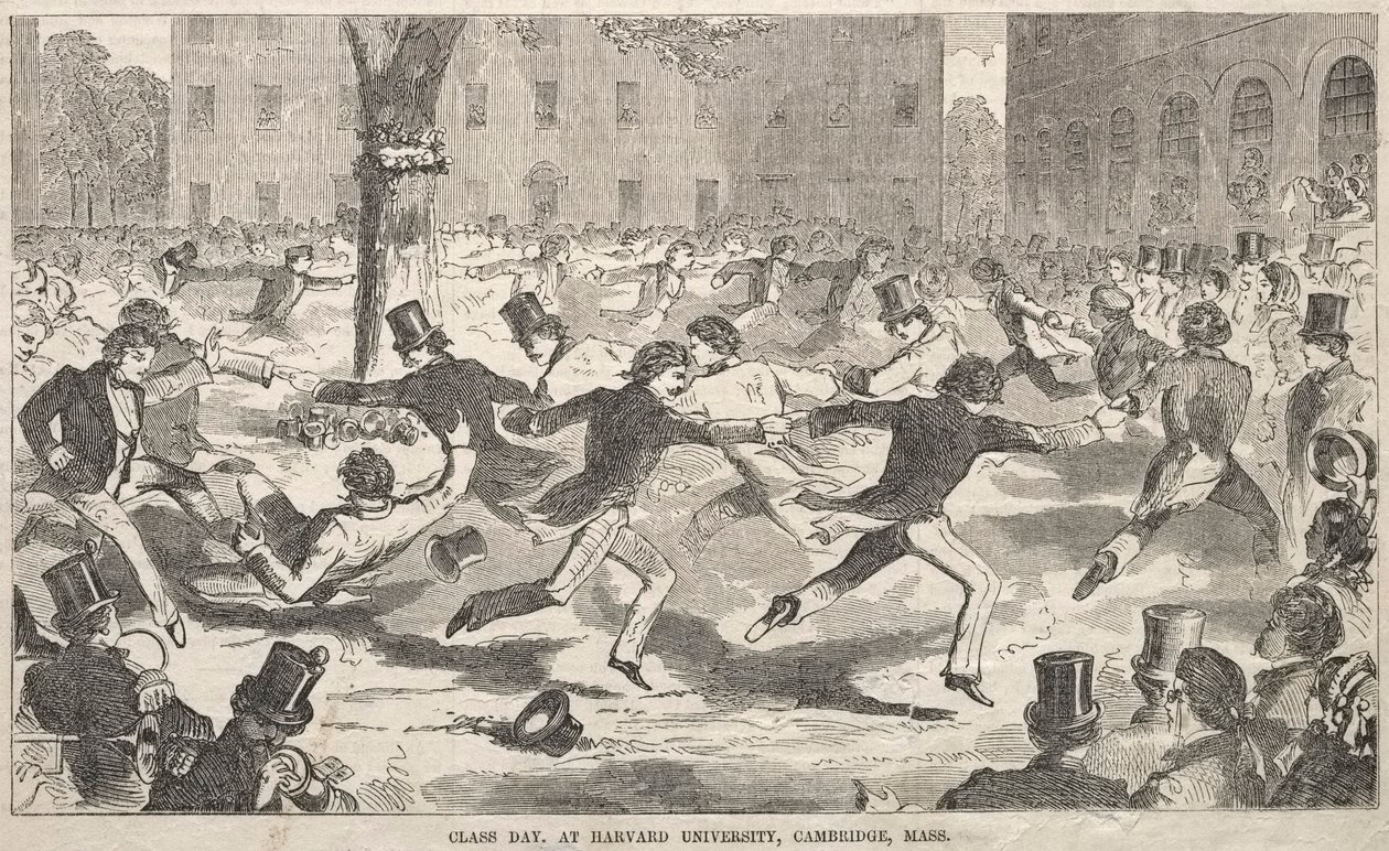 Den třídy na Harvardově univerzitě, Cambridge, Massachusetts od Winslow Homer