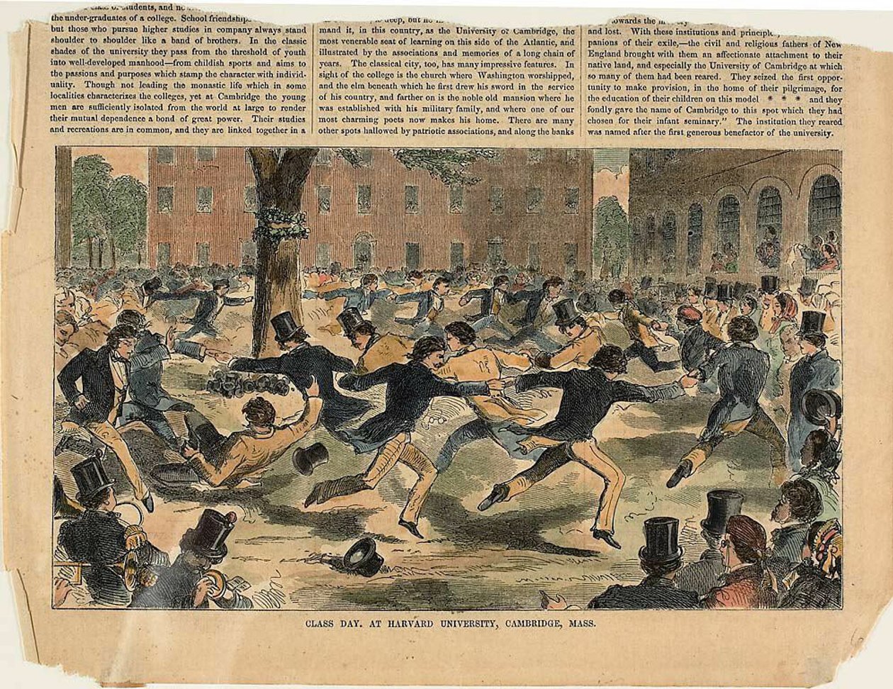 Den třídy na Harvardově univerzitě, Cambridge, Massachusetts od Winslow Homer