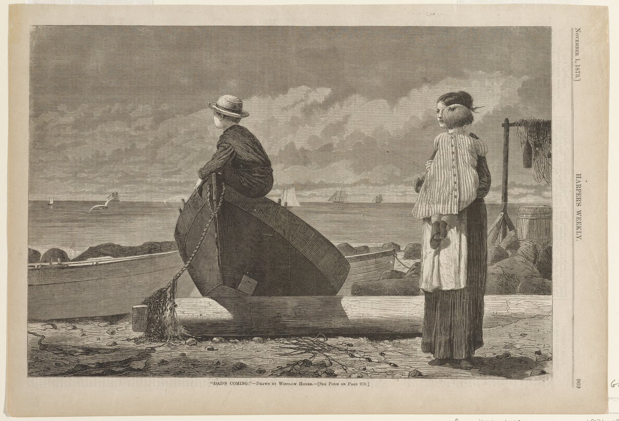 Táta přichází od Winslow Homer