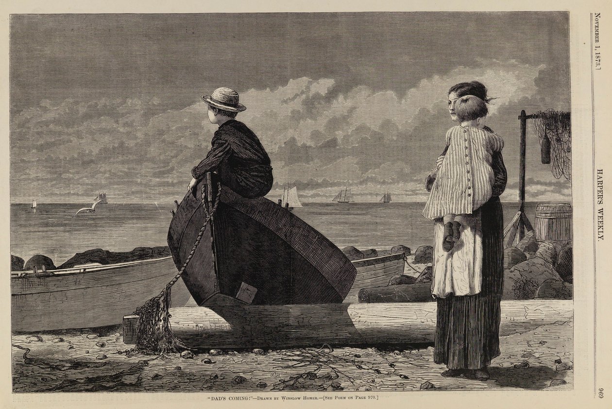 "Táta přichází!", z Harper