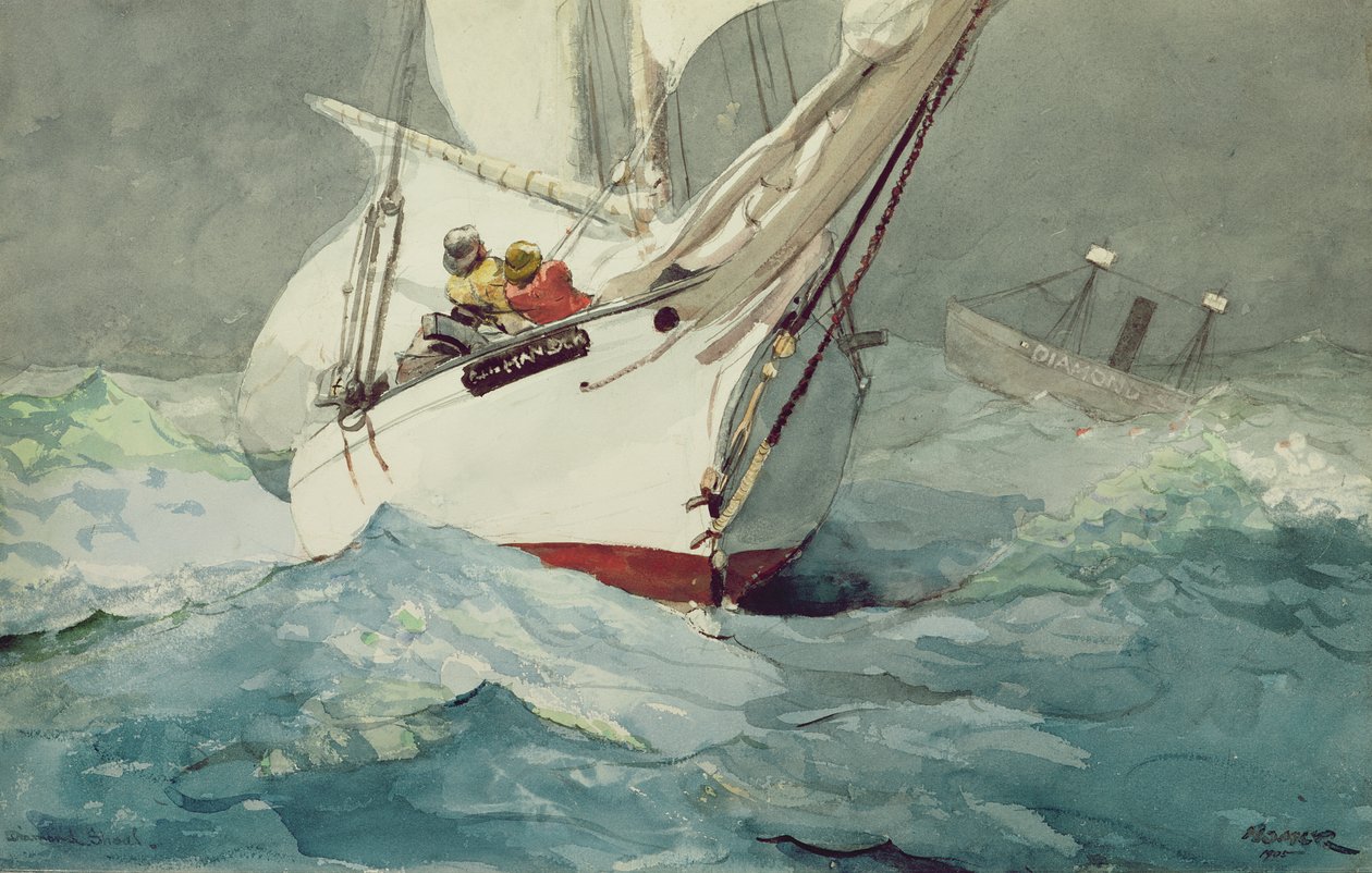 Diamond Shoal, 1905 od Winslow Homer