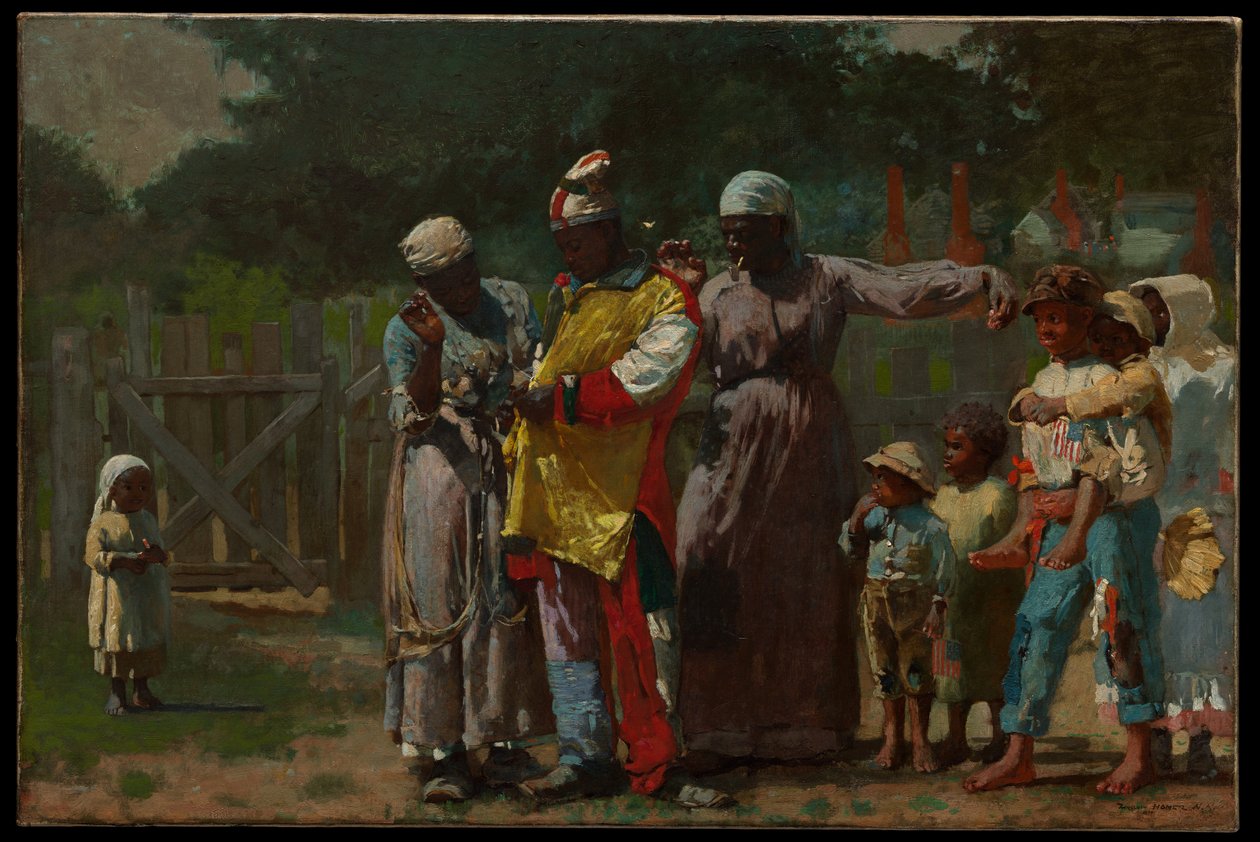 Oblékání na karneval od Winslow Homer