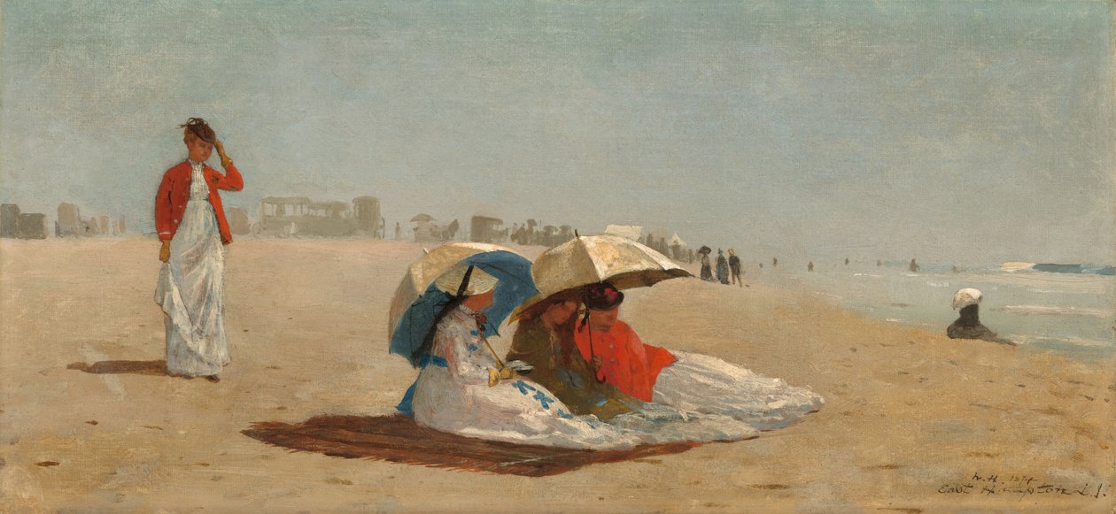 East Hampton Beach, Long Island od Winslow Homer