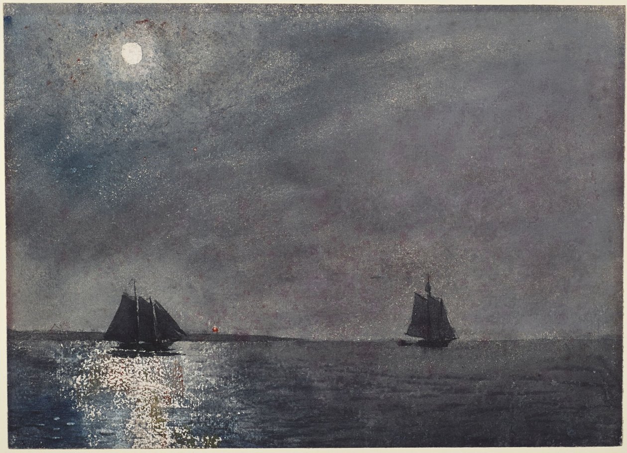 Maják Eastern Point od Winslow Homer