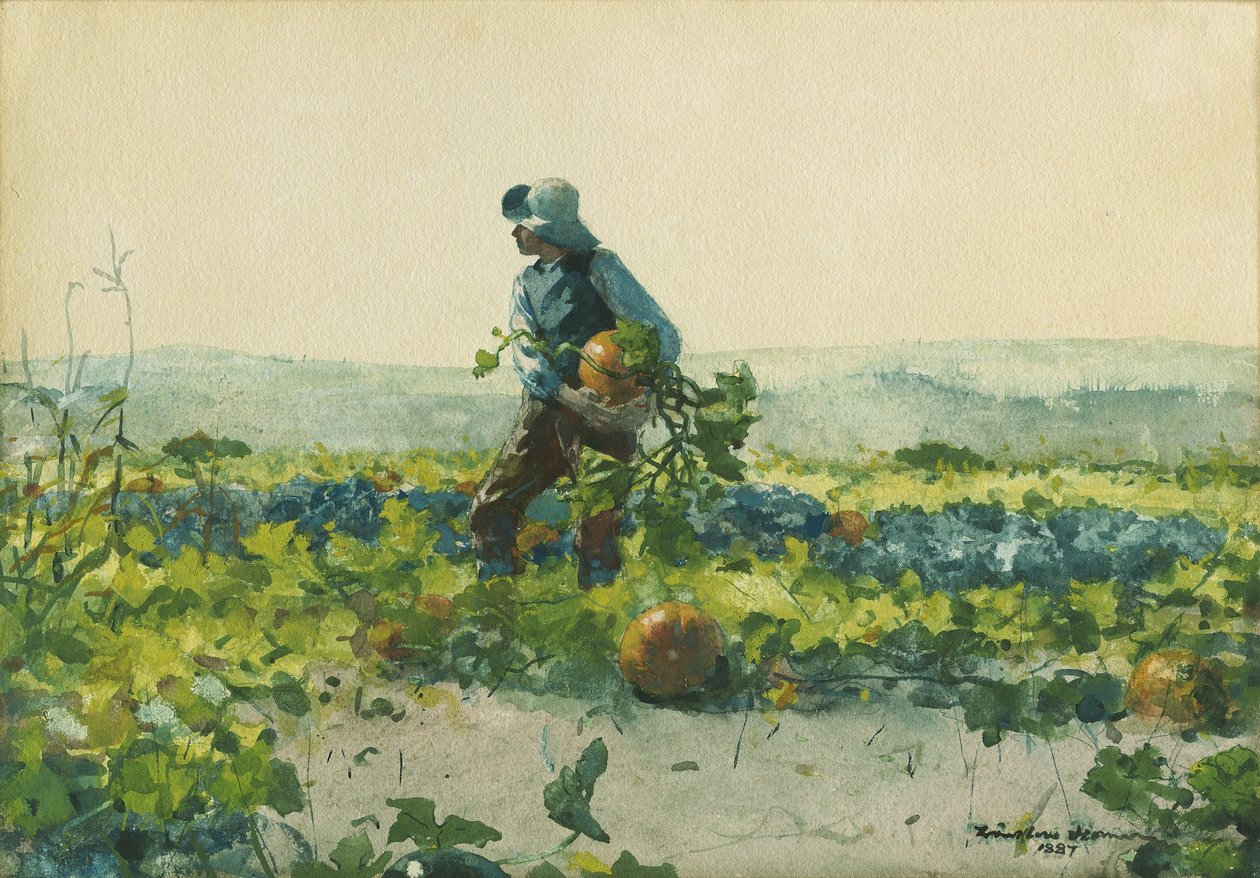 Pro být farmářským chlapcem od Winslow Homer