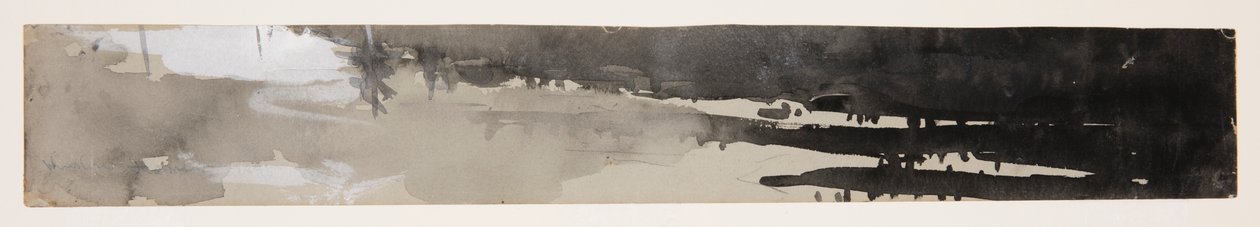 Fragment "Lov pstruhů, Lake St. John, Quebec" od Winslow Homer