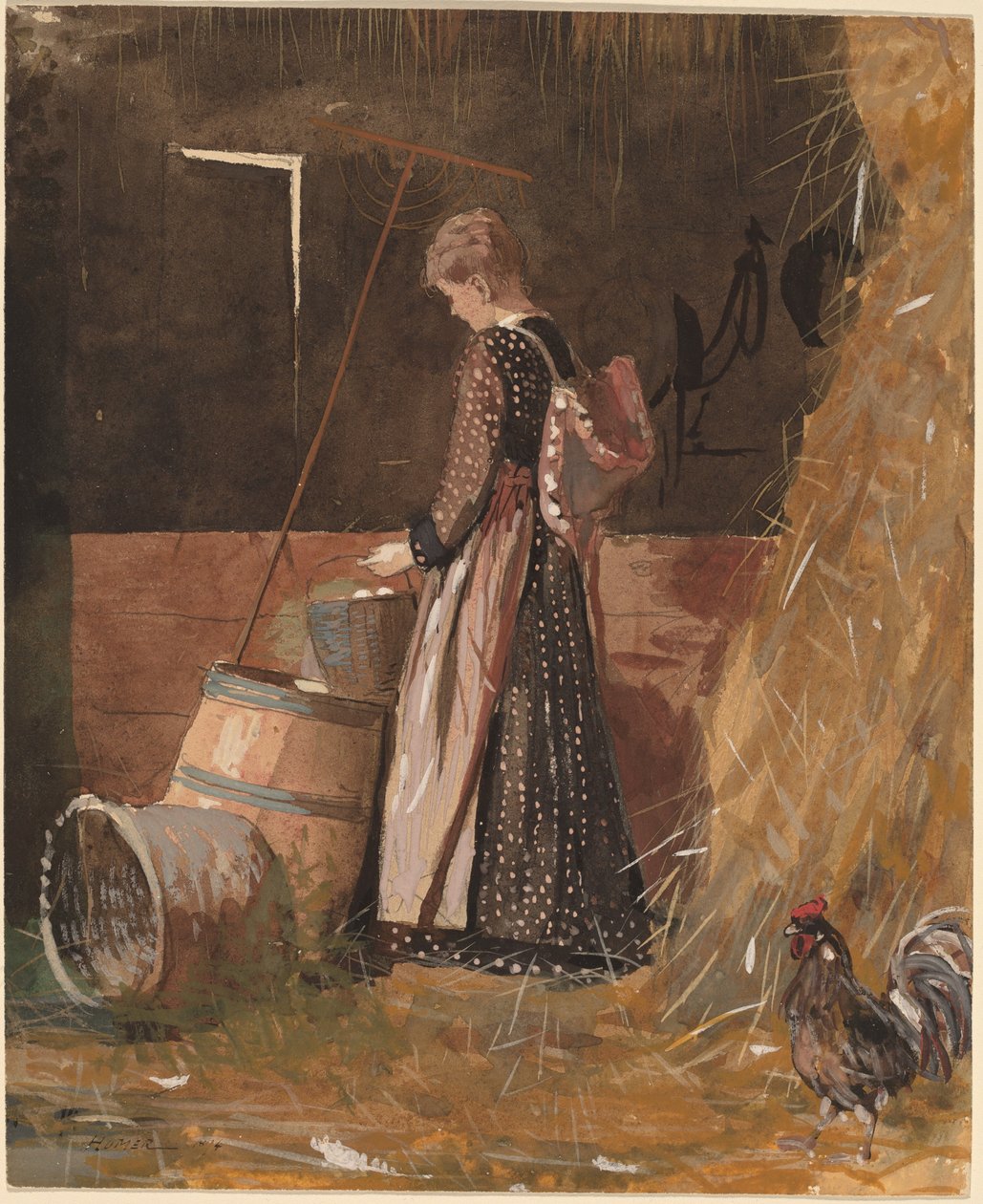 Čerstvá vejce od Winslow Homer