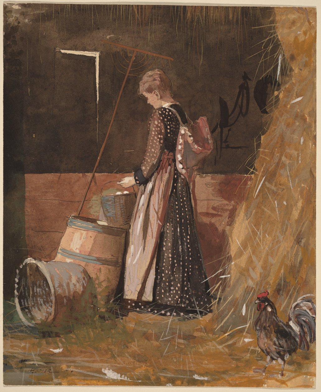 Čerstvá vejce od Winslow Homer