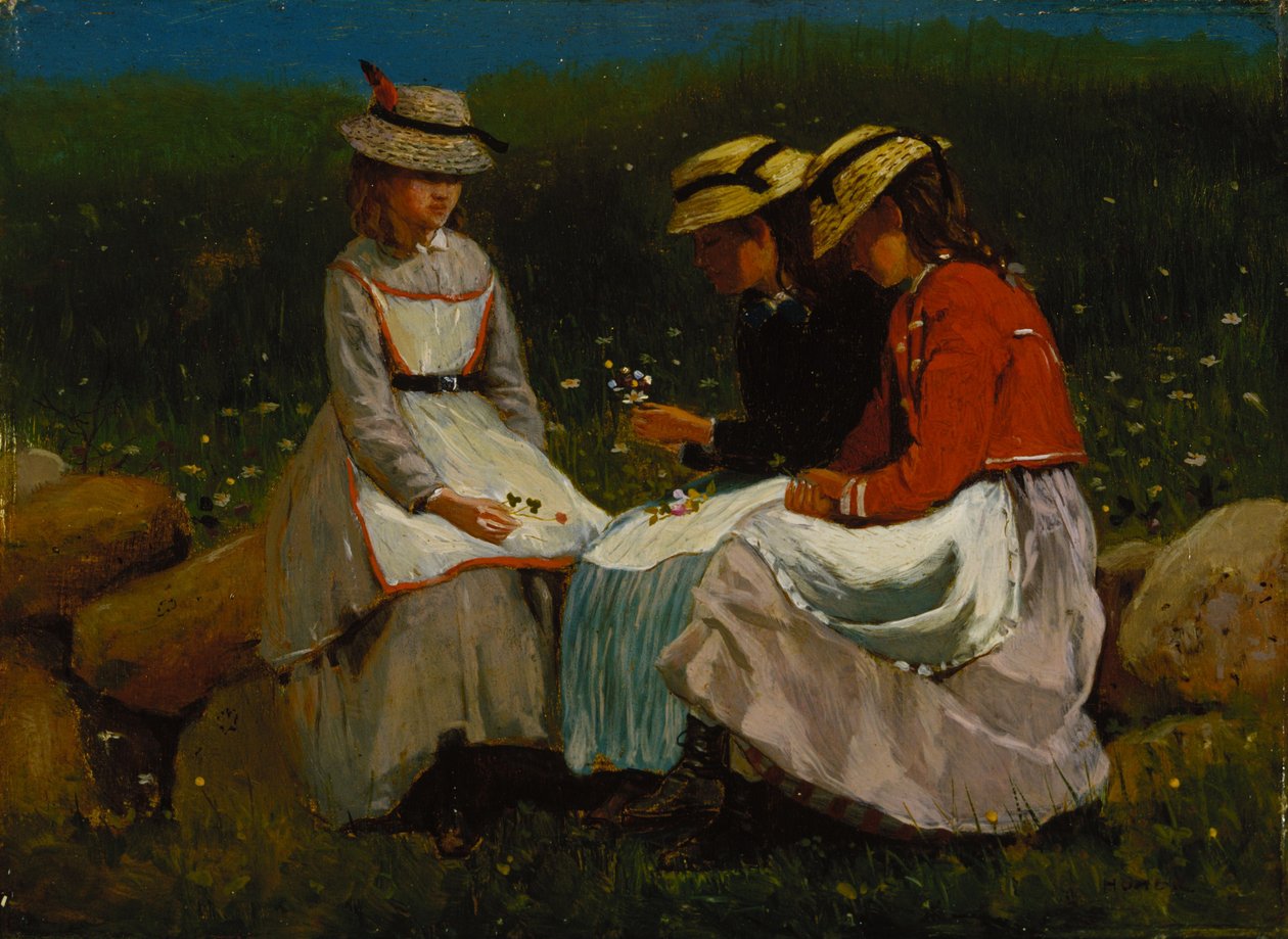 Dívky v krajině od Winslow Homer