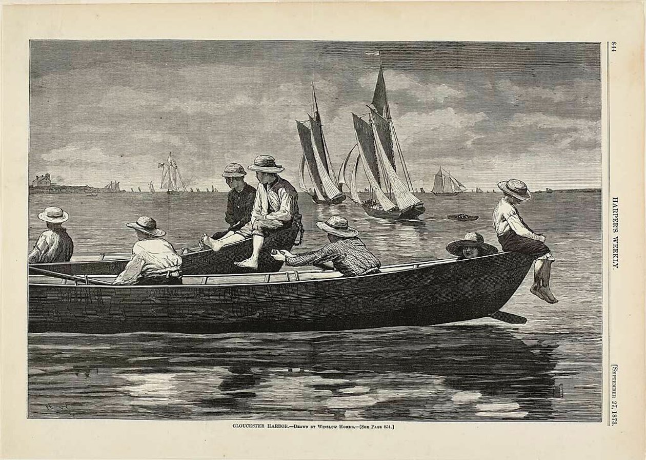 Přístav Gloucester od Winslow Homer