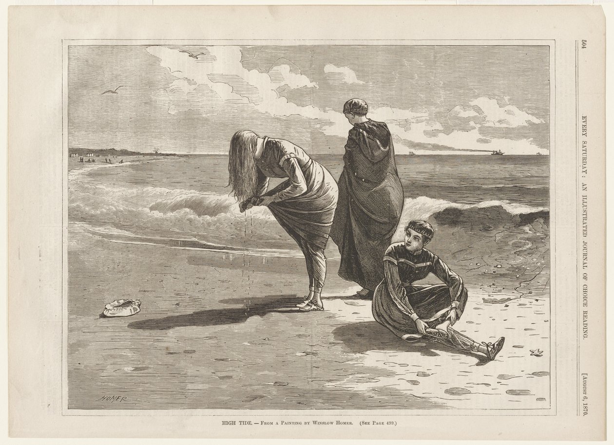 Příliv od Winslow Homer