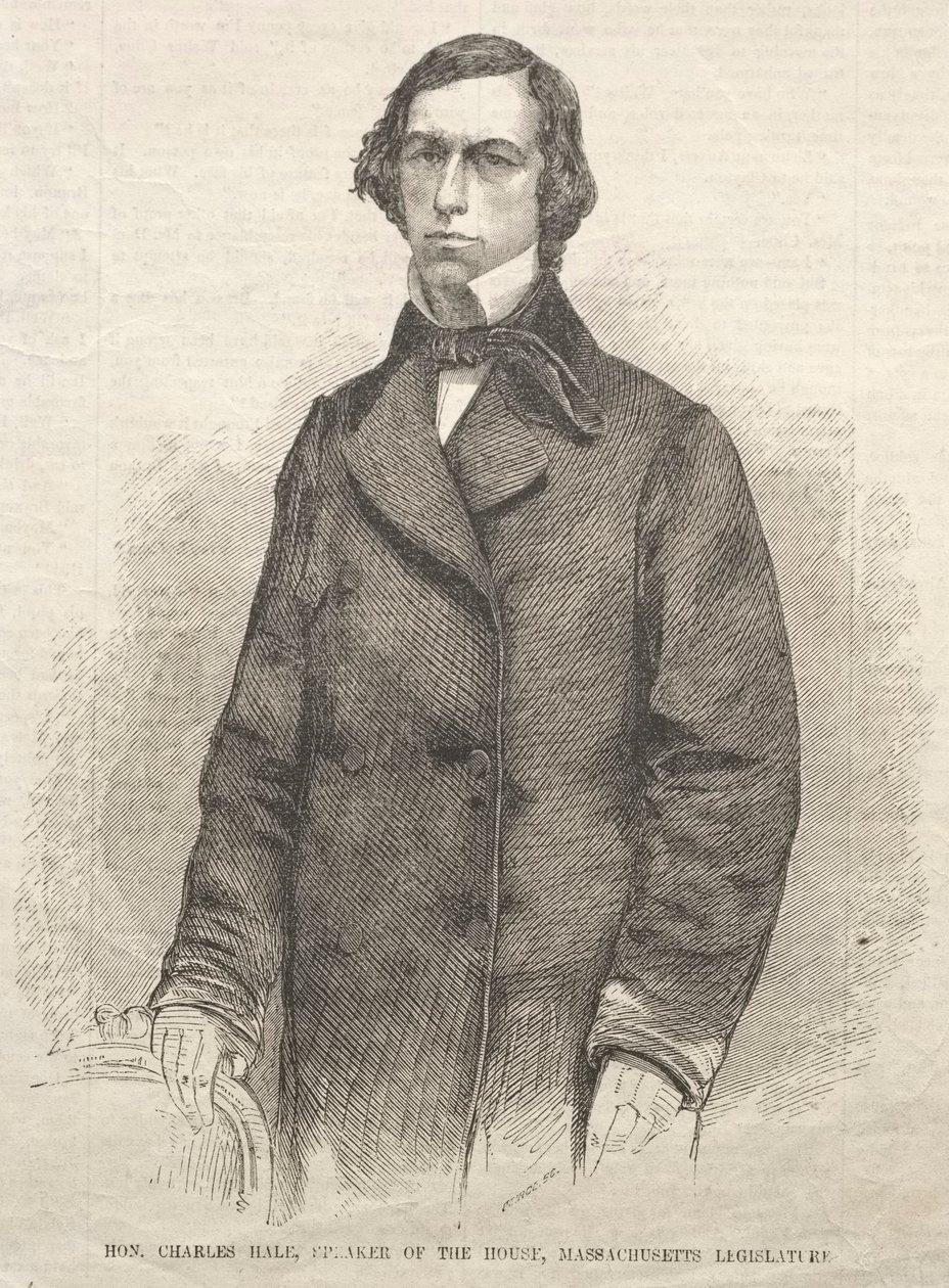 Honzo Charles Hale, předseda sněmovny, Massachusetts Legislature, 1859. od Winslow Homer