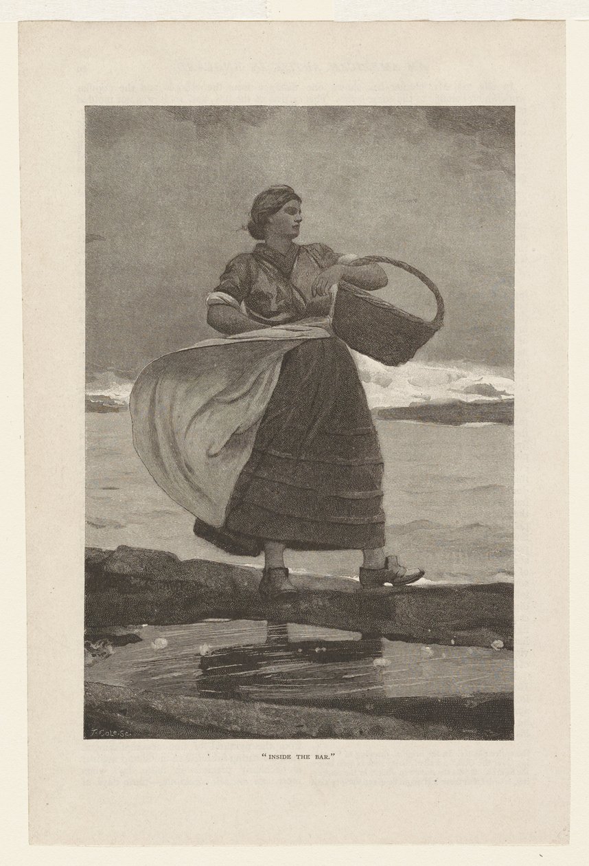 Uvnitř baru od Winslow Homer