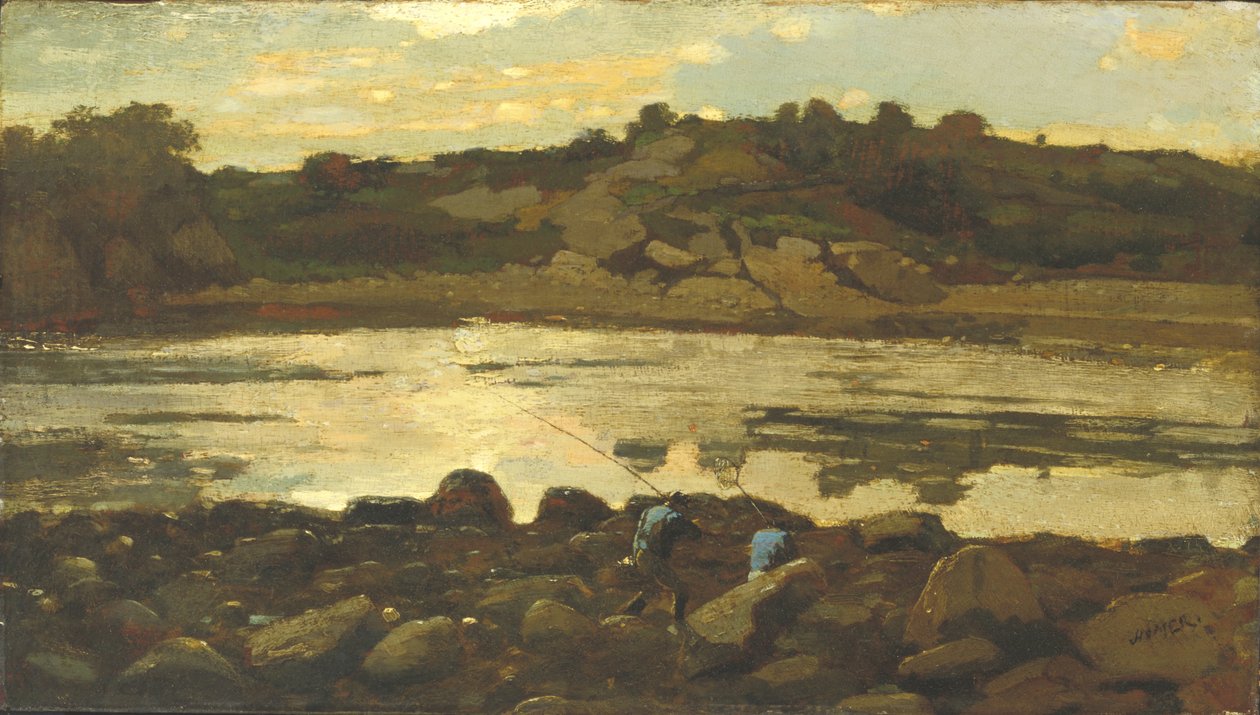 Zátoka Lobster Cove, Manchester, Massachusetts od Winslow Homer