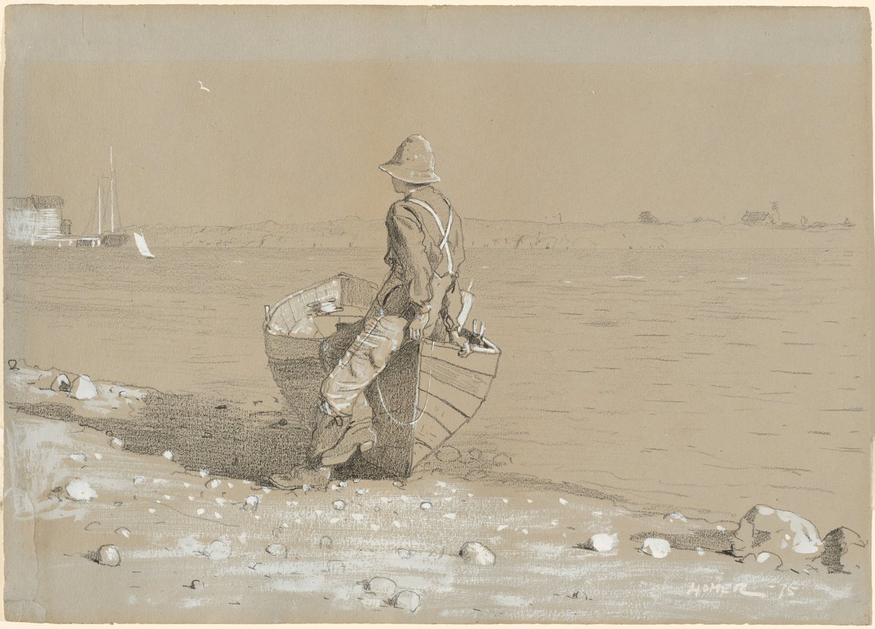 Vyhlídka, 1875. od Winslow Homer