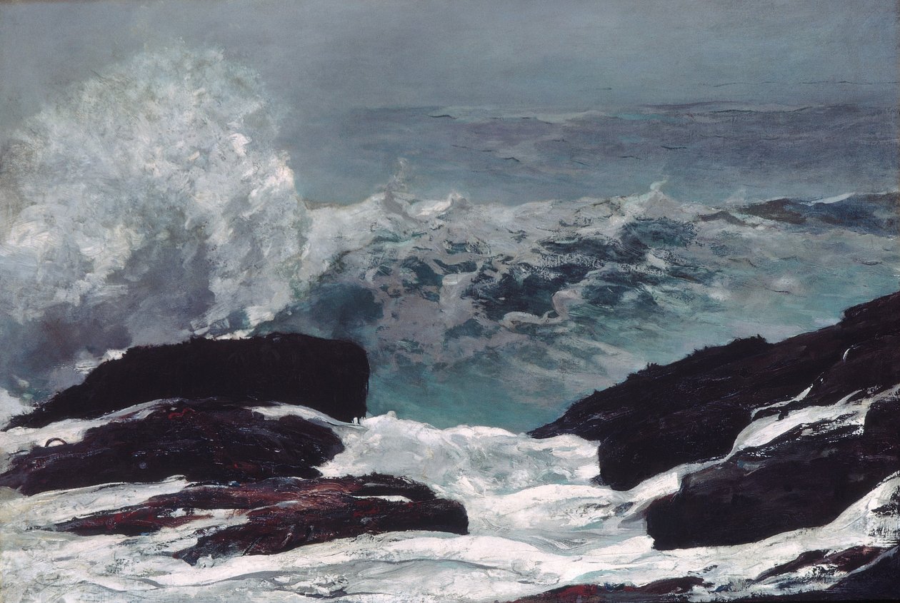 Pobřeží Maine od Winslow Homer