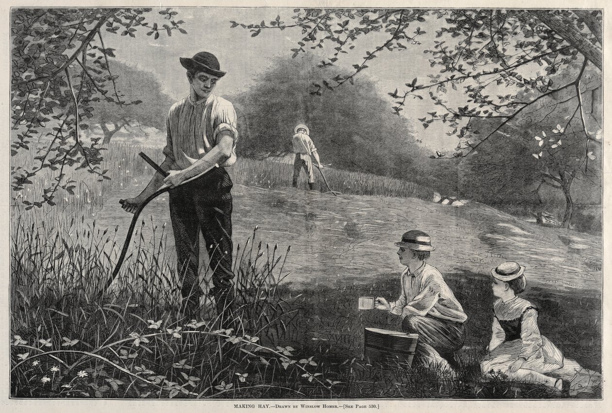 Sklizeň sena od Winslow Homer
