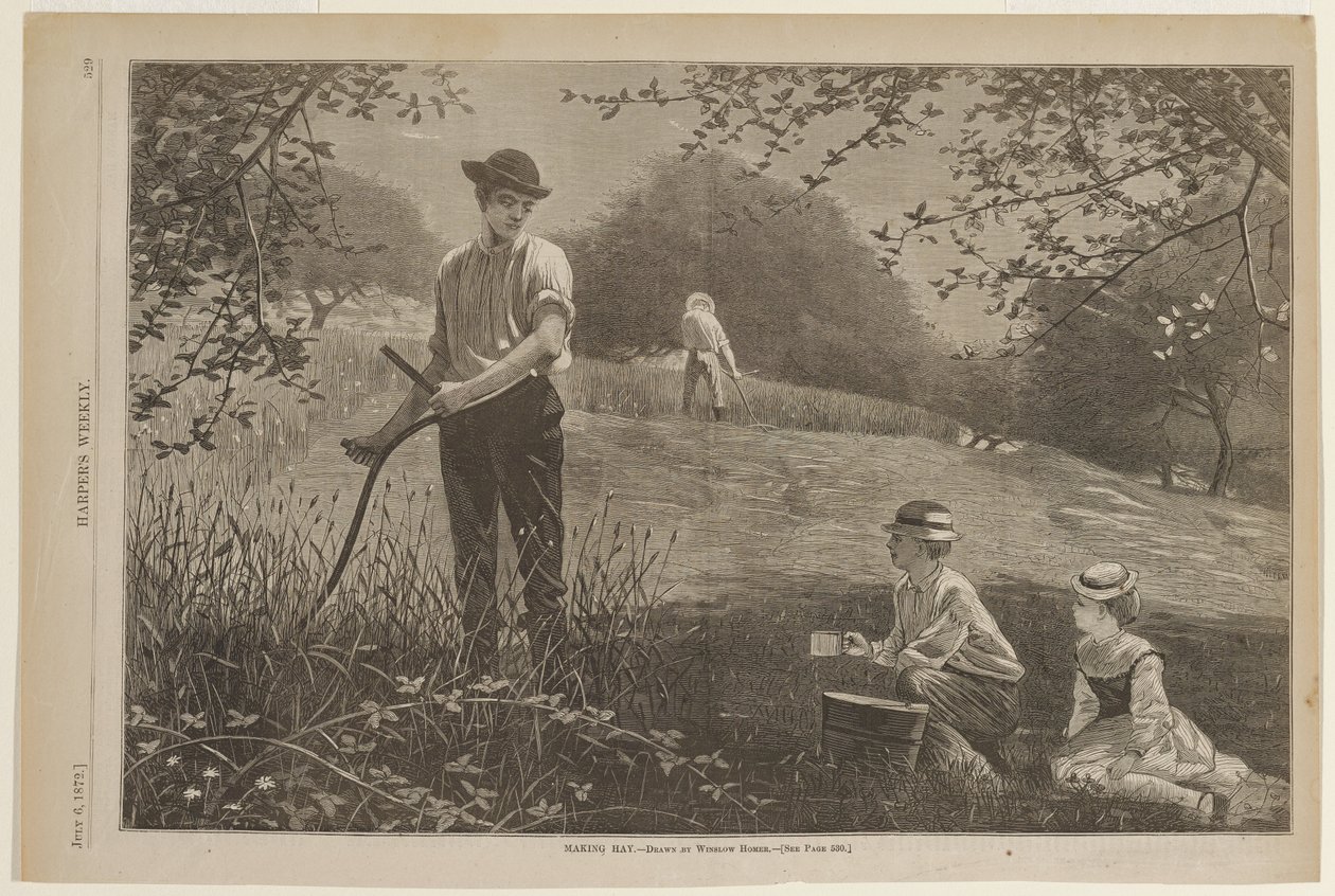 Sklizeň sena od Winslow Homer
