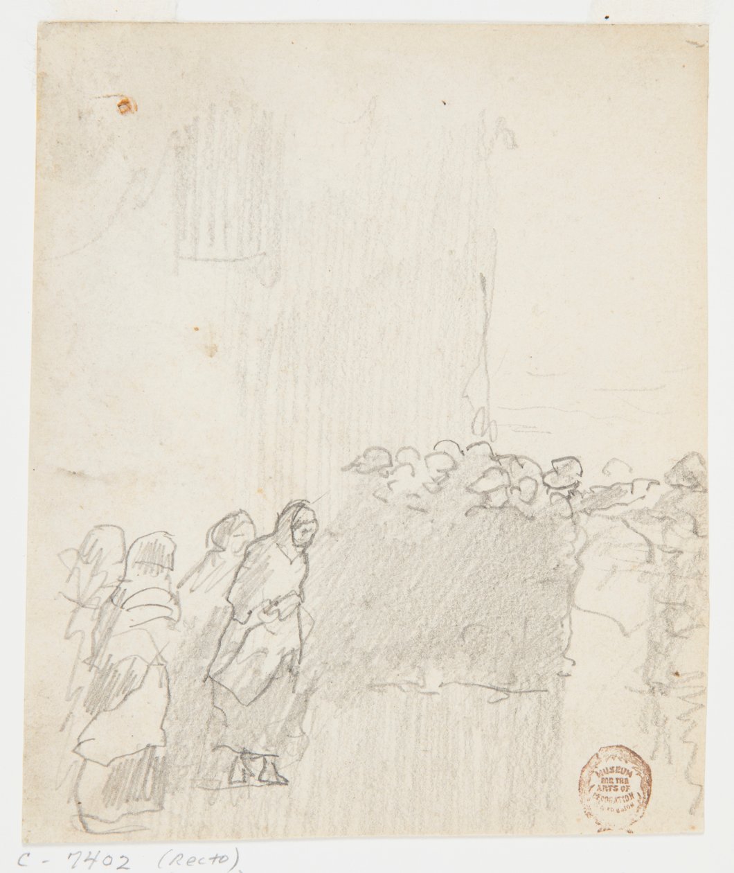 Muži a ženy, kteří se dívají na moře, Cullercoats, Anglie od Winslow Homer