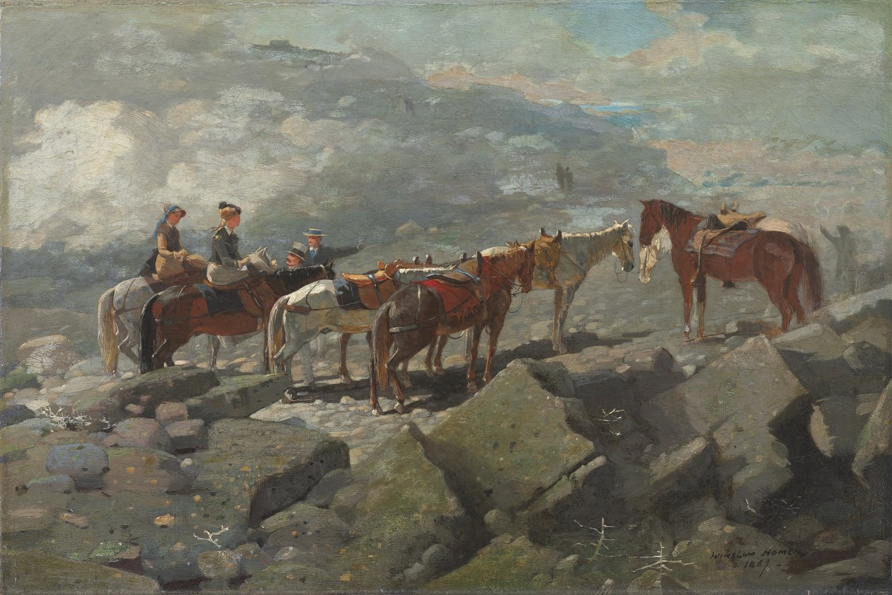 Mount Washington, 1869 od Winslow Homer