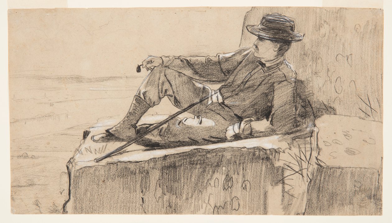 Horolezec odpočívá od Winslow Homer