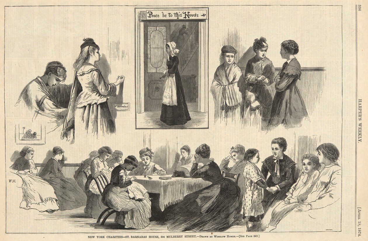 New York Charity od Winslow Homer