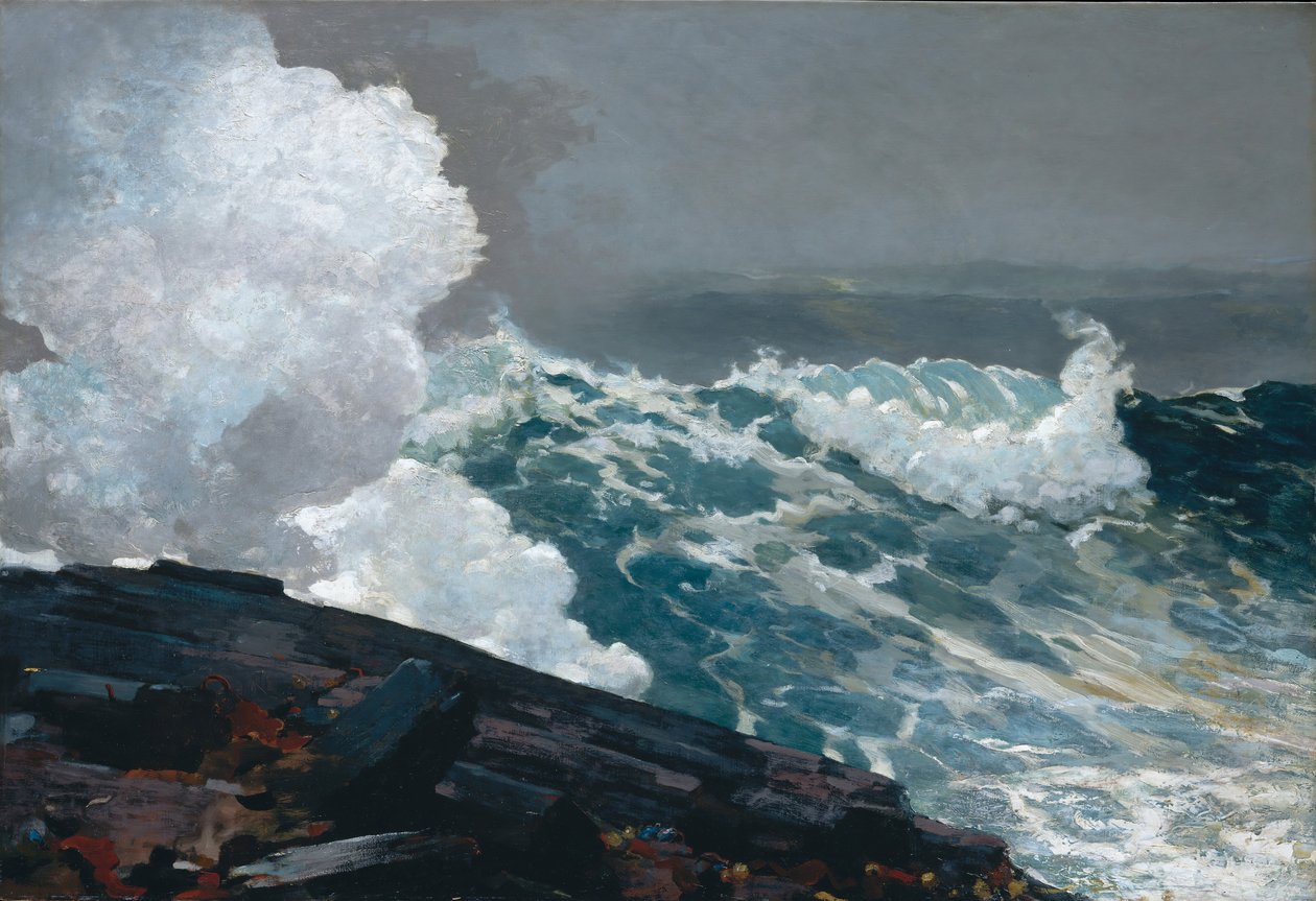Severovýchodní, 1895, přepracován 1901. od Winslow Homer