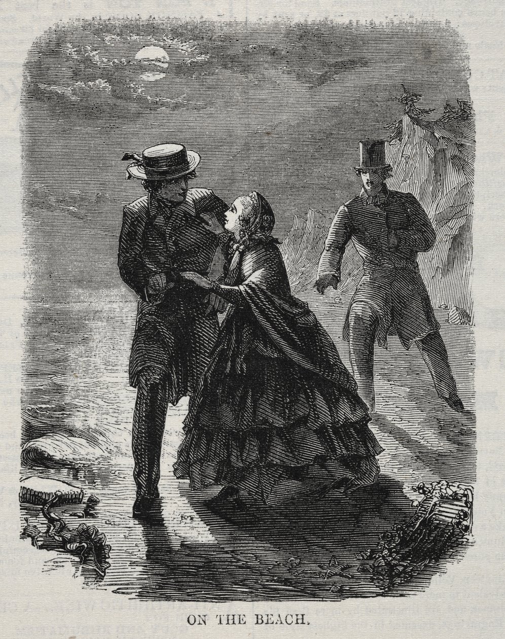 Na pláži od Winslow Homer