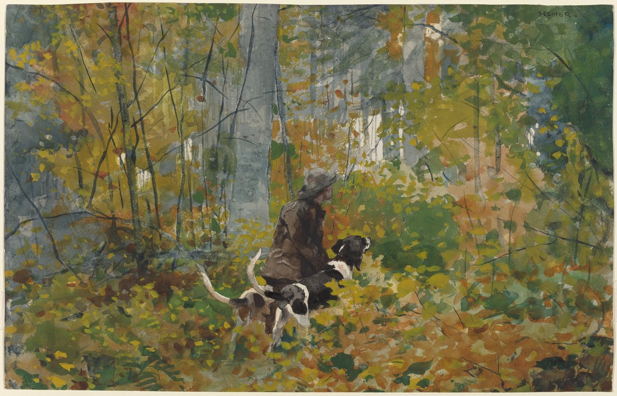 Na stezce, 1889. od Winslow Homer