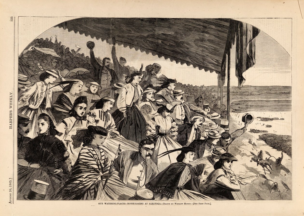 Our Watering Places--Horse-racing at Saratoga, z Harper