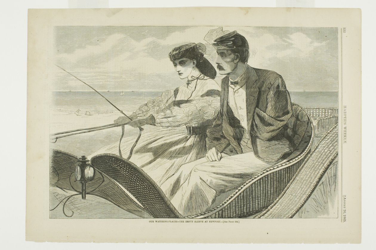 Naše napajedla - Prázdný rukáv v Newportu od Winslow Homer