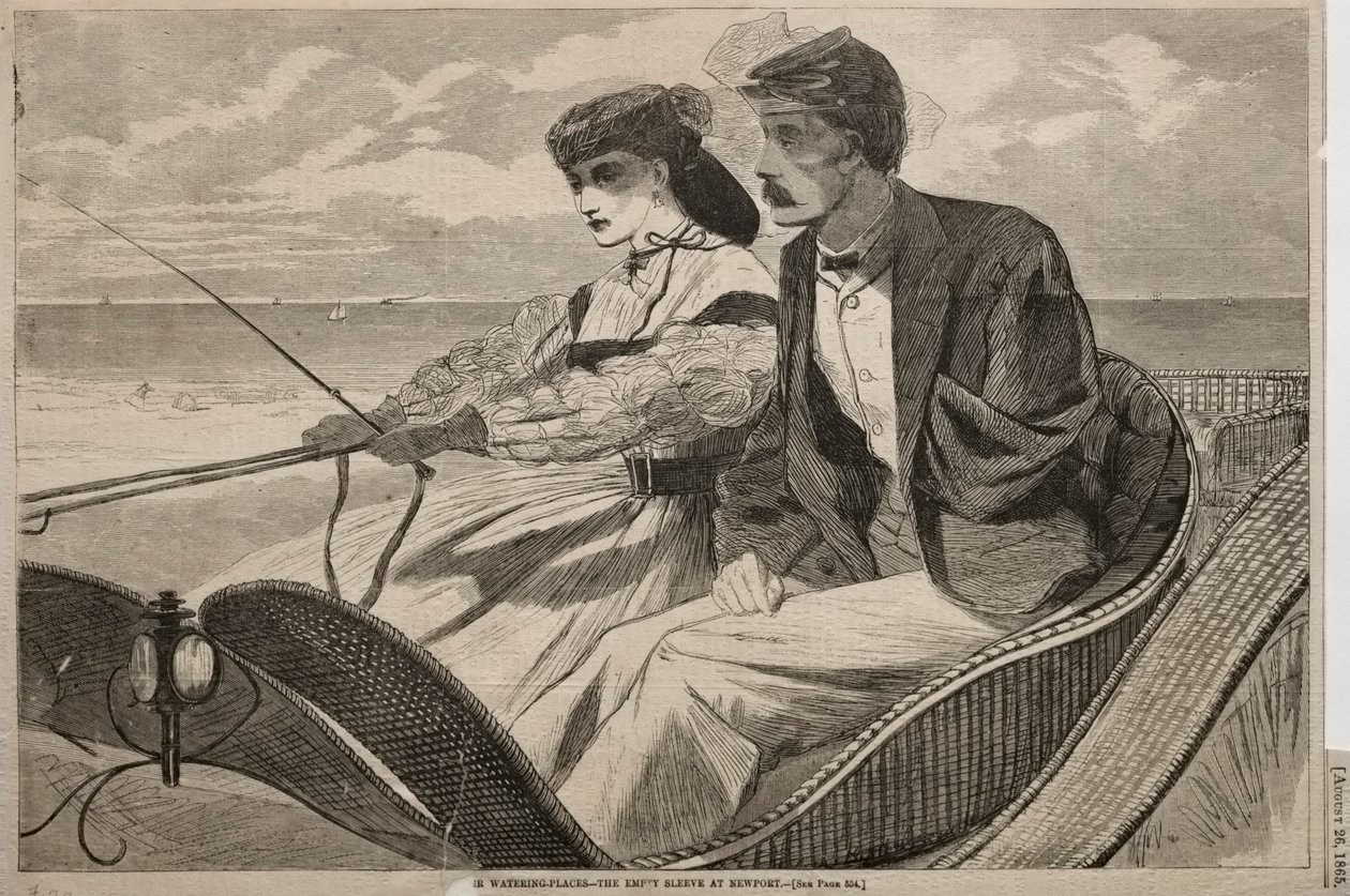 Naše napajedla - Prázdný rukáv v Newportu od Winslow Homer
