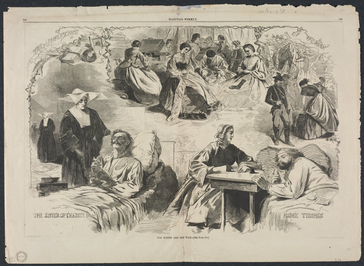 Naše ženy a válka od Winslow Homer