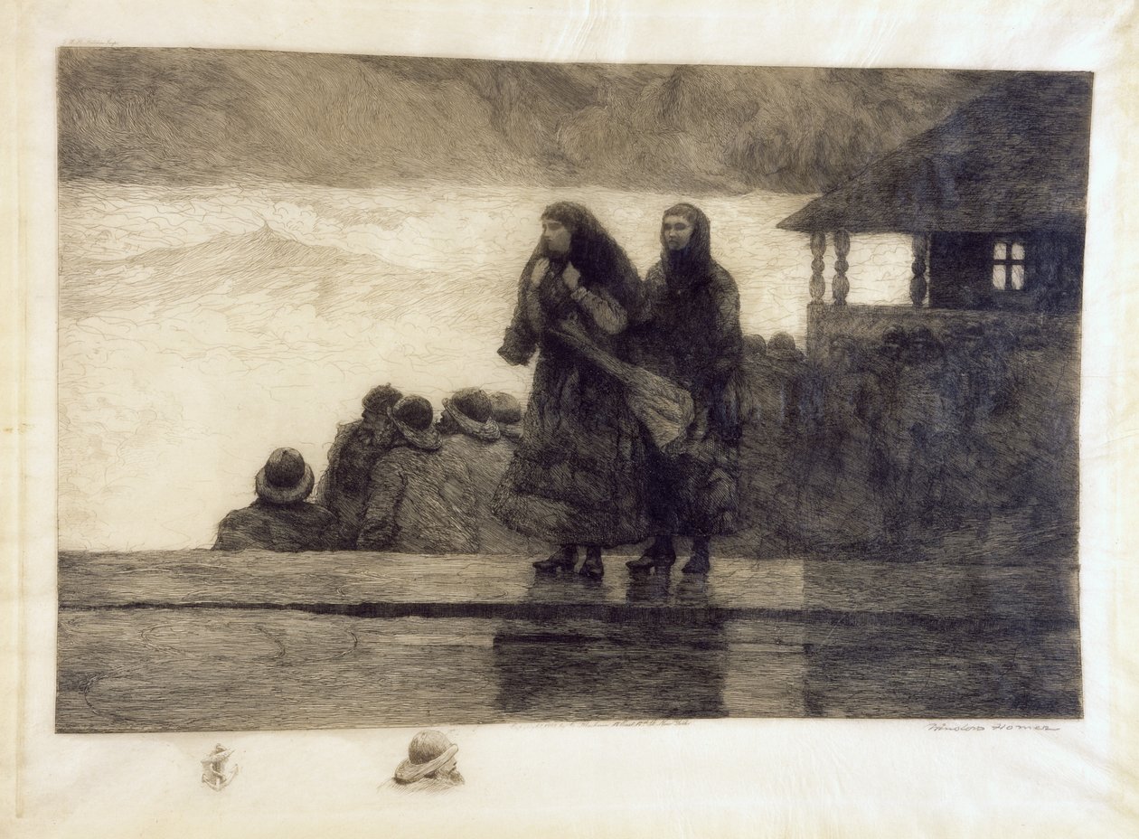 Nebezpečí moře od Winslow Homer
