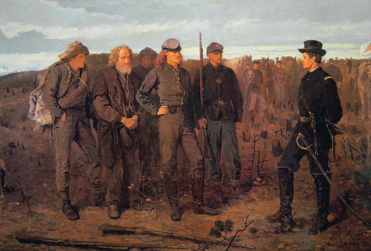 Vězni z fronty od Winslow Homer