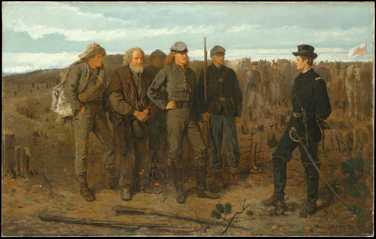 Vězni z fronty od Winslow Homer