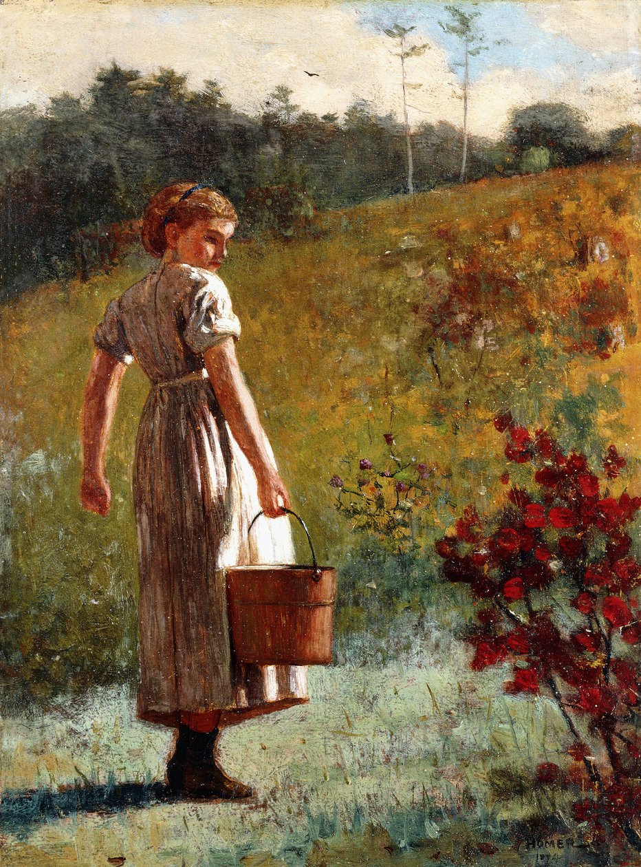 Návrat z jara, 1874 od Winslow Homer