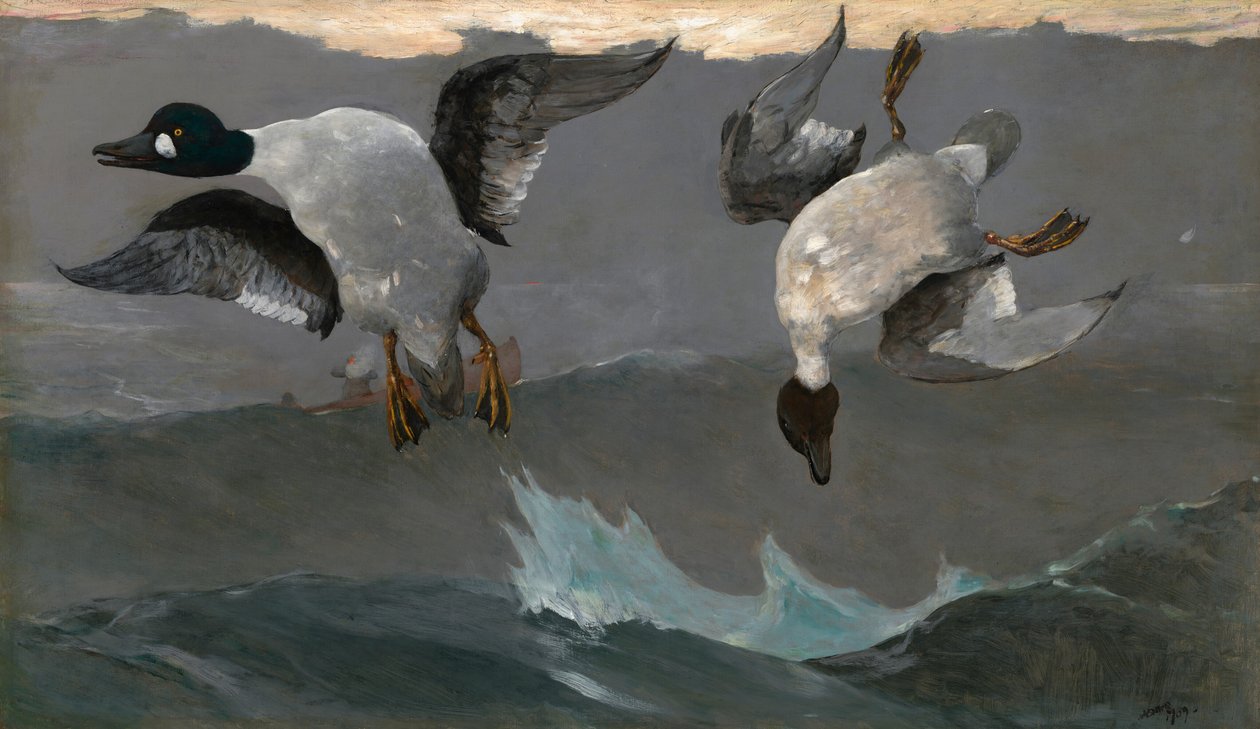 Vpravo a vlevo od Winslow Homer