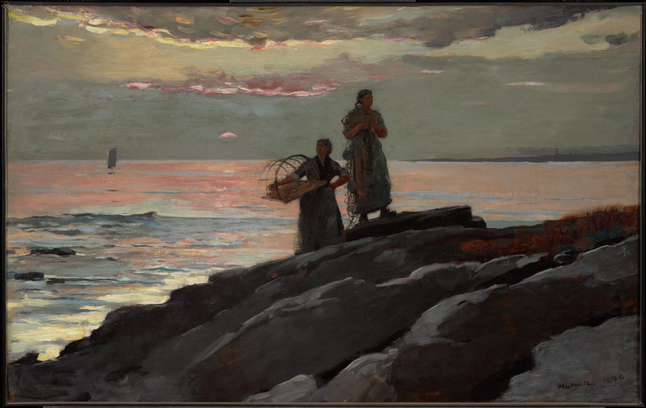 Saco Bay od Winslow Homer
