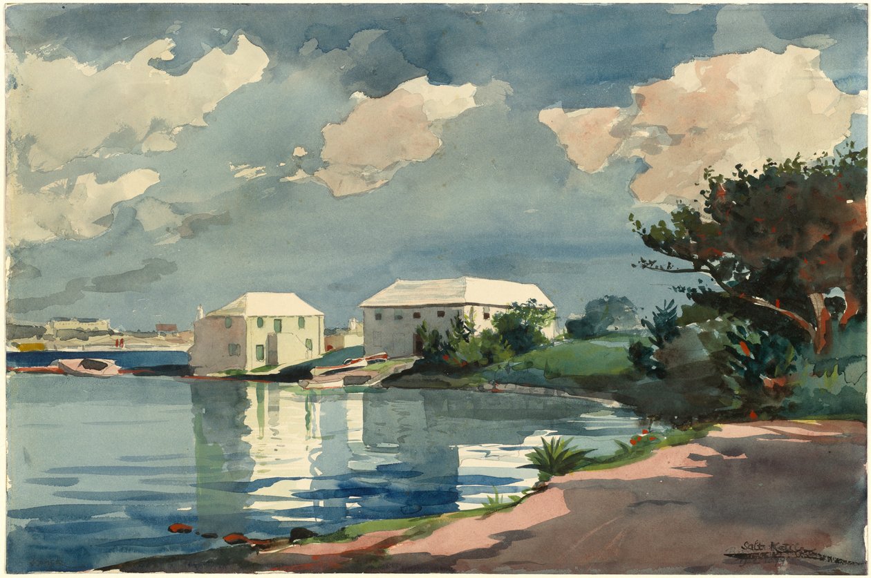 Konvice na sůl, Bermudy, 1899. od Winslow Homer