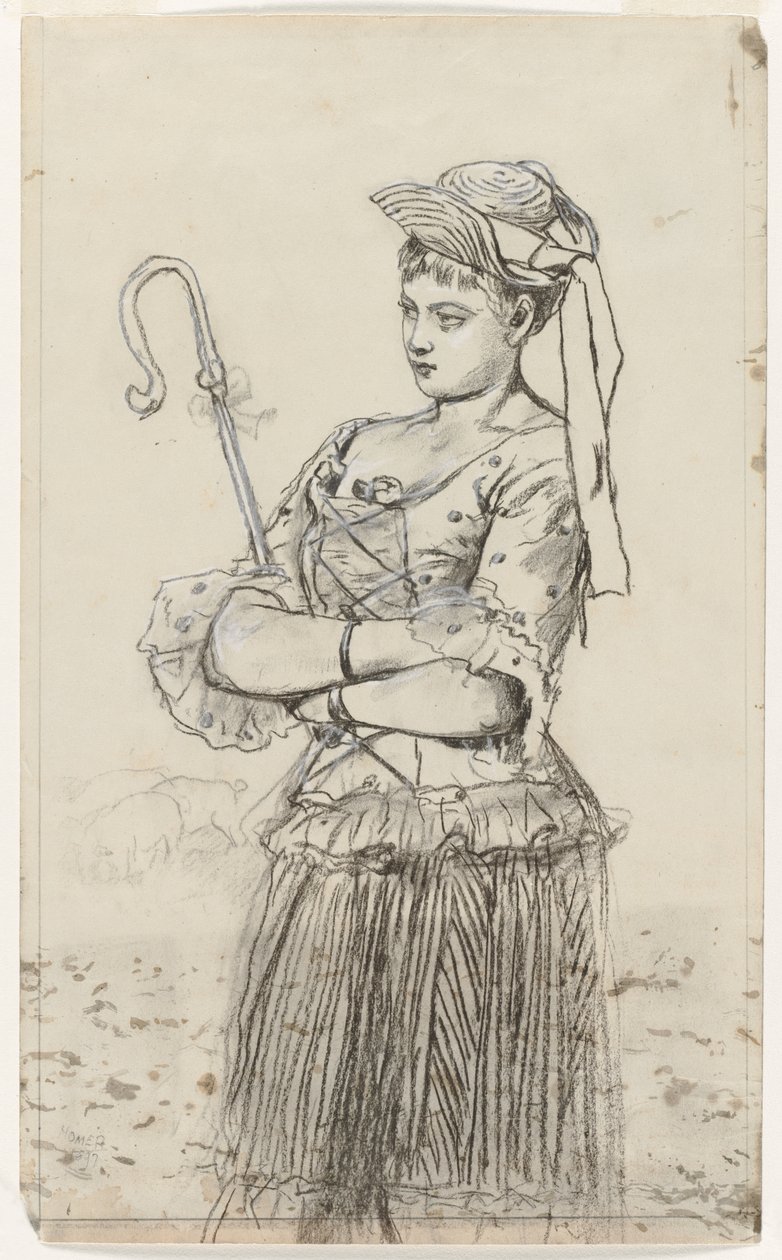 Pastýřka od Winslow Homer