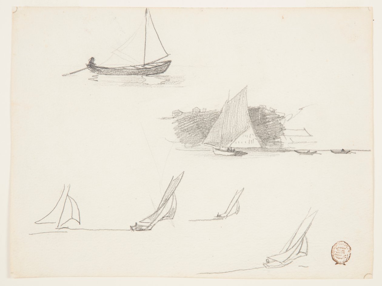 Šest studií plachetnic od Winslow Homer