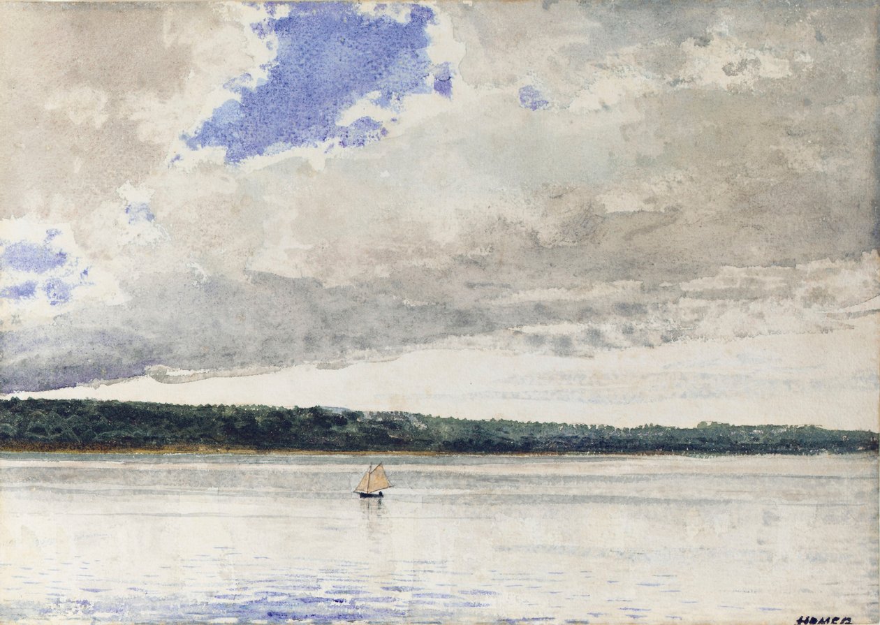 Malá šalupa, 1880 od Winslow Homer